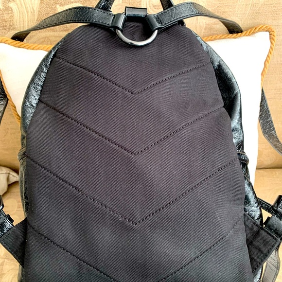Diesel Black 100% Ovine Leather Backpack. - Picture 2 of 8